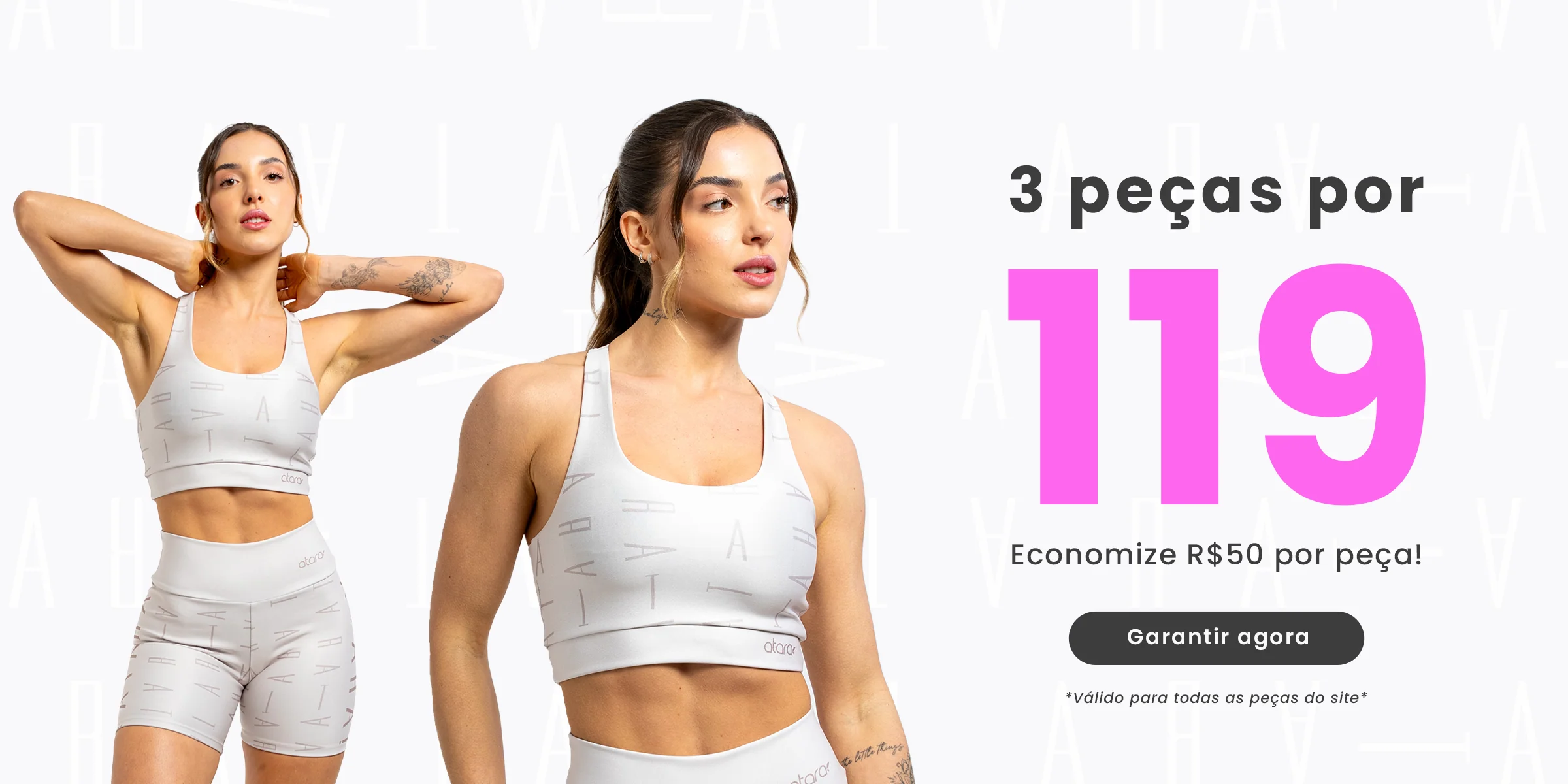 Sua força veste Atara Fitness