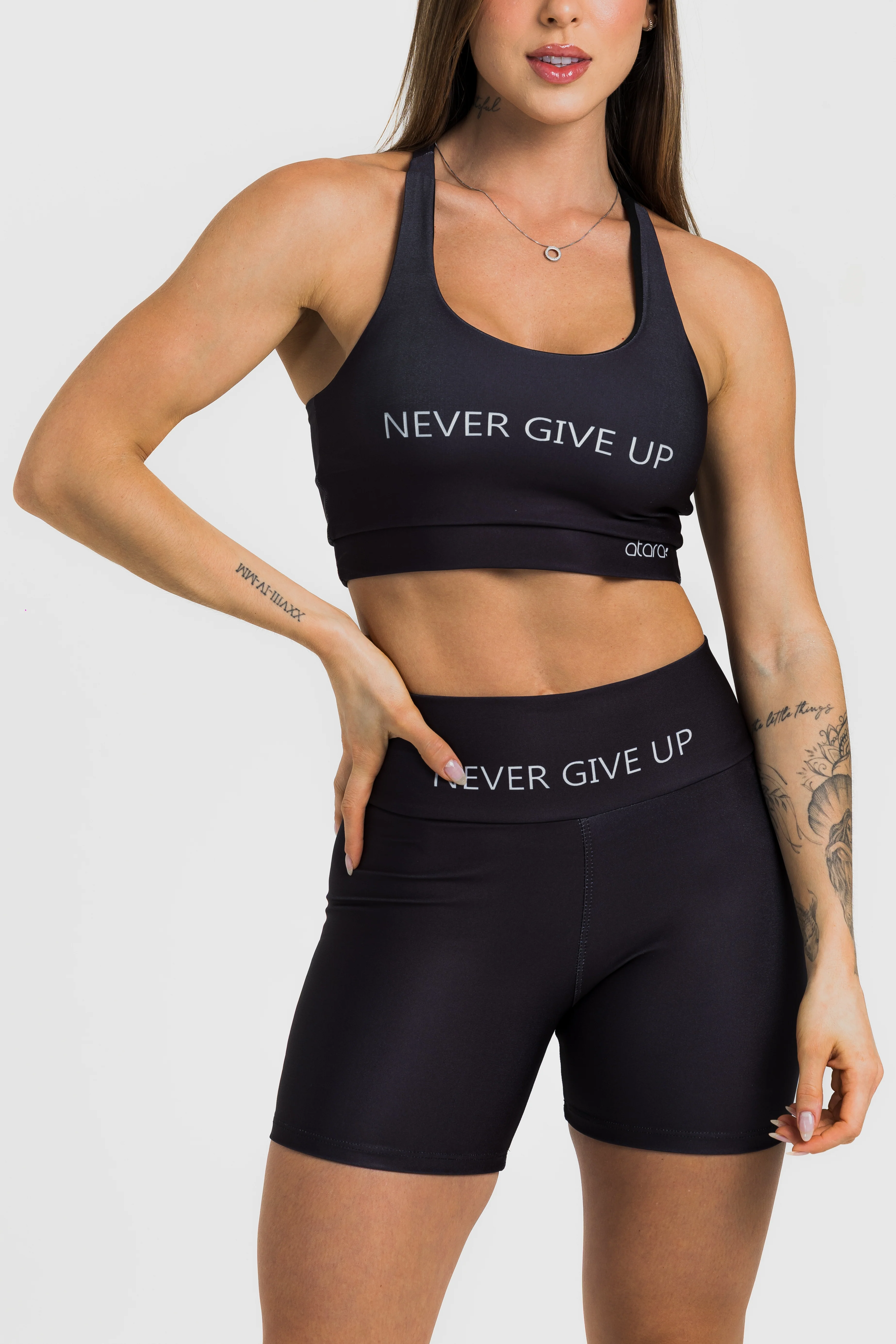 Bermuda Never Give Up Black - Image 3