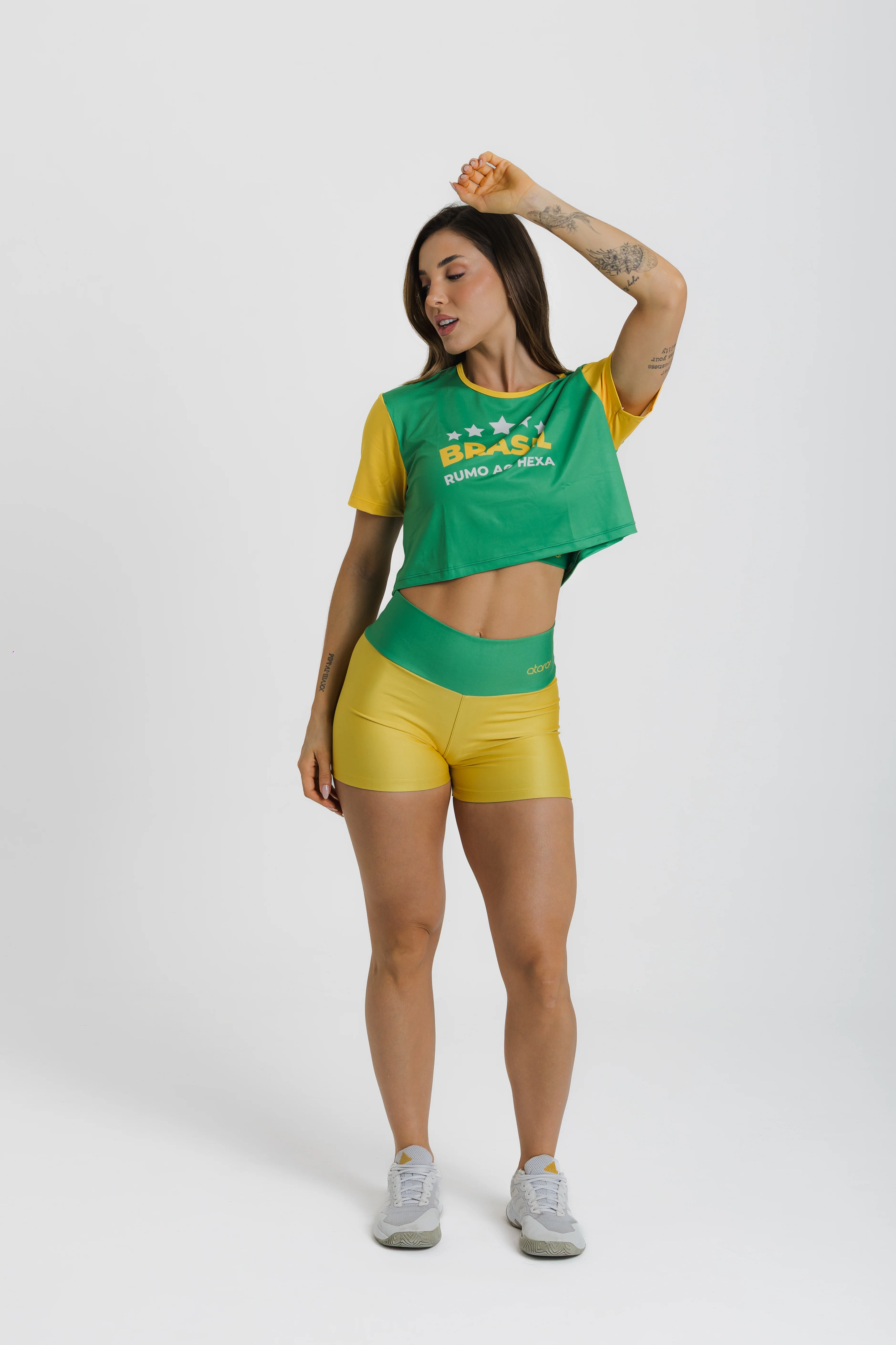 Cropped Rumo ao Hexa Verde - Image 4