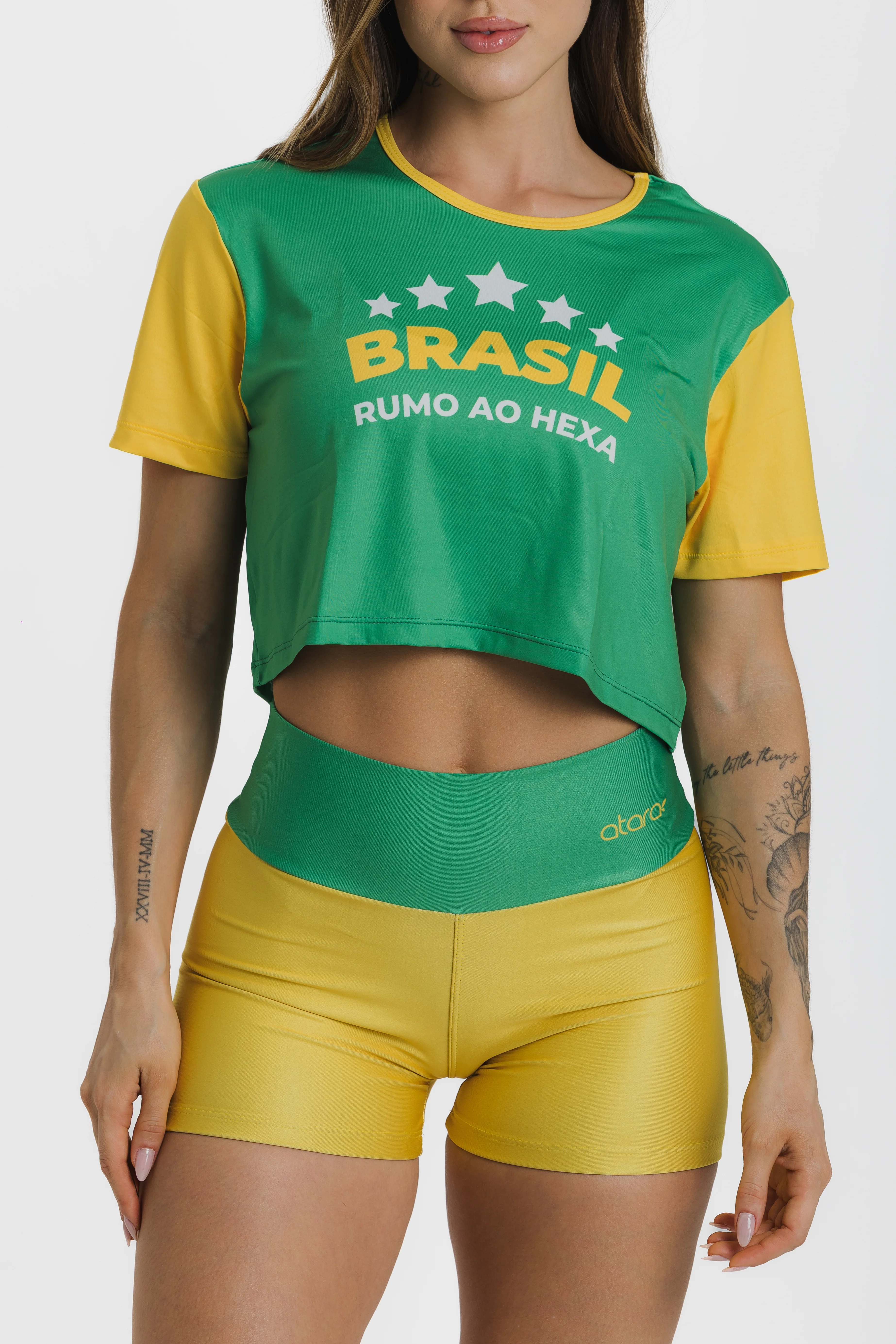 Cropped Rumo ao Hexa Verde - Image 5