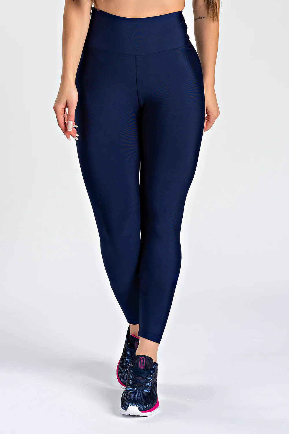 Legging Básica Lisa Azul Marinho - Image 4