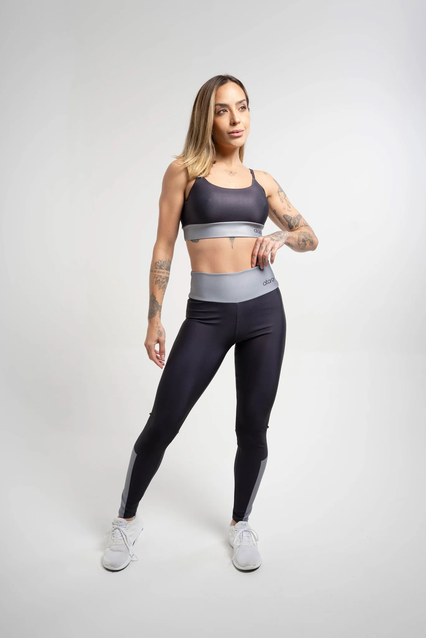 Legging Color Block Gray - Image 4
