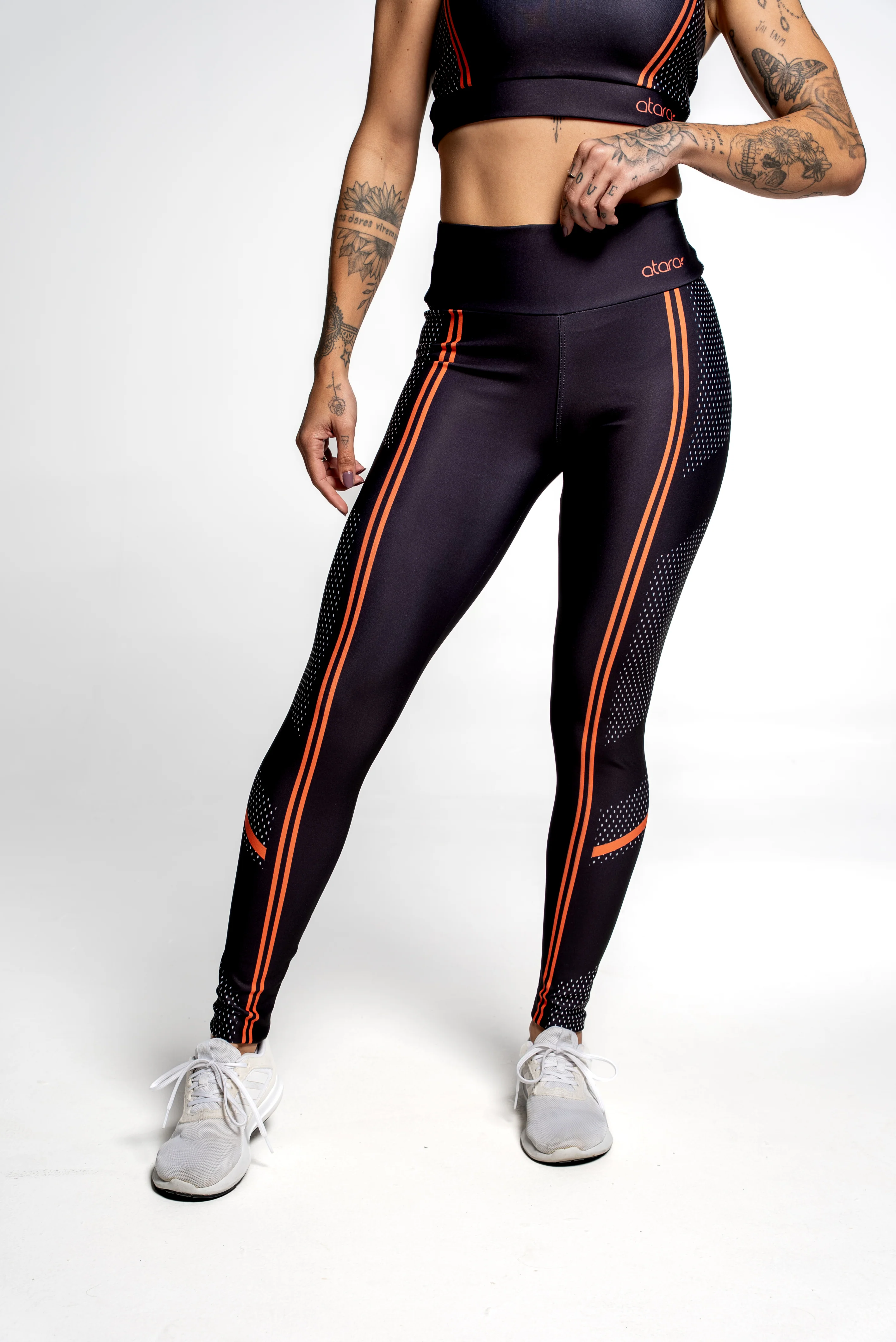 Legging Faixa Mesh