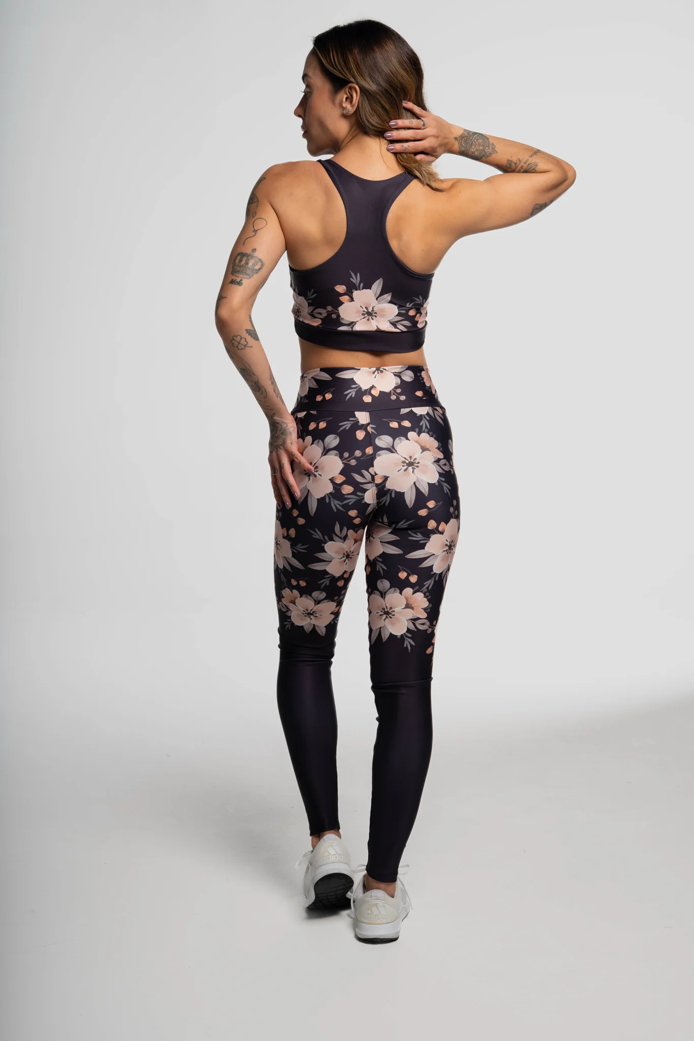 Legging Flower Black - Image 5