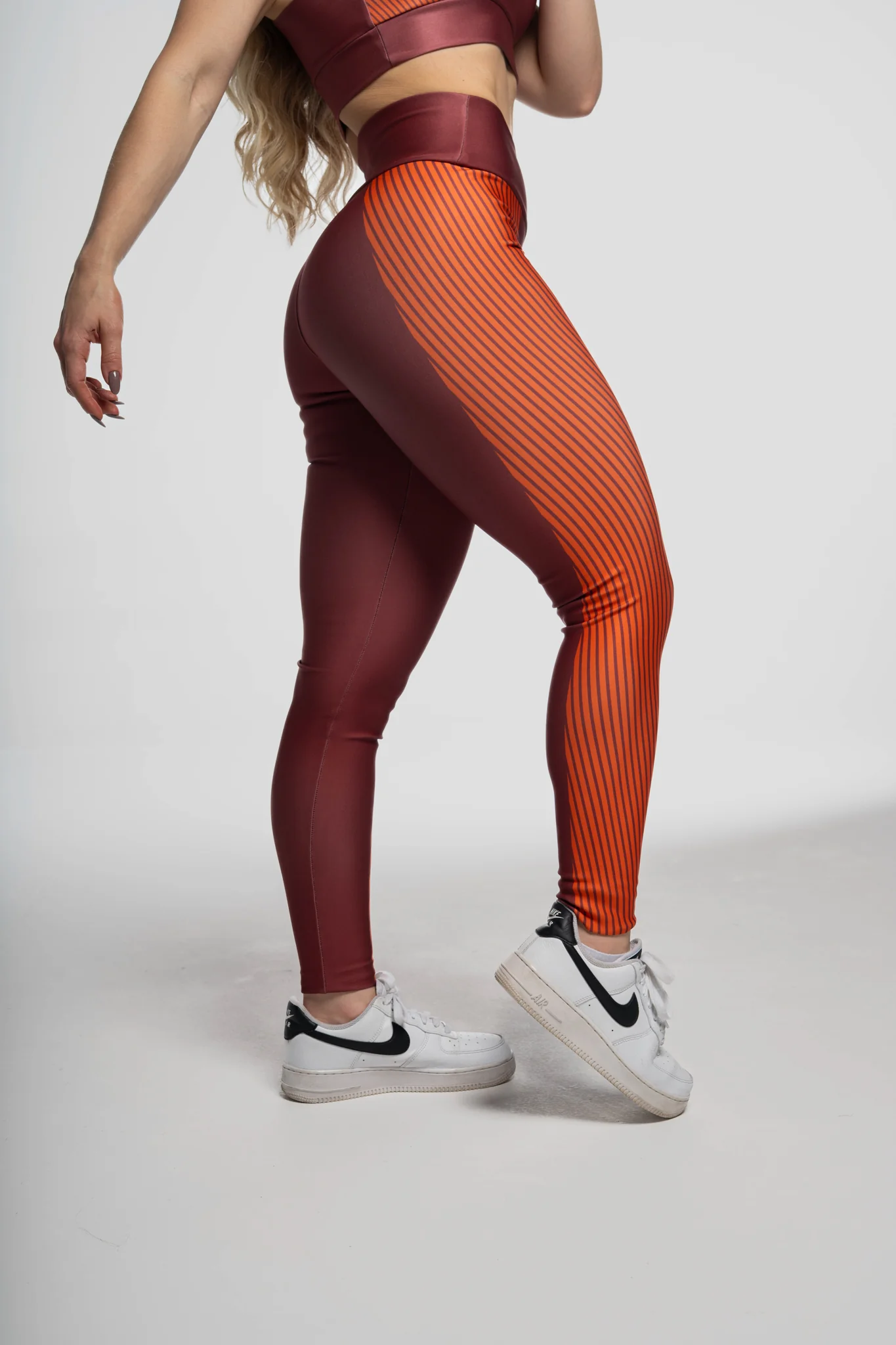 Legging Listra Laranja - Image 4