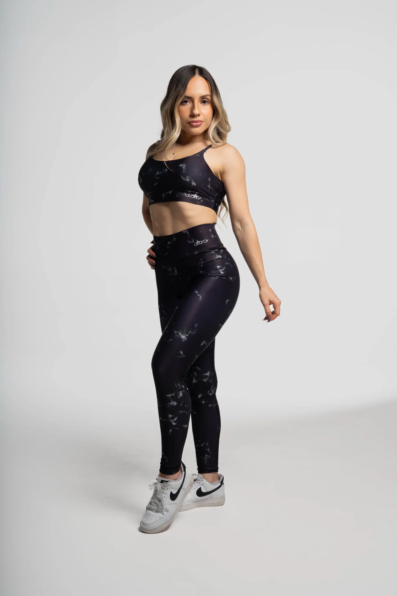 Legging Mármore Preto - Image 3