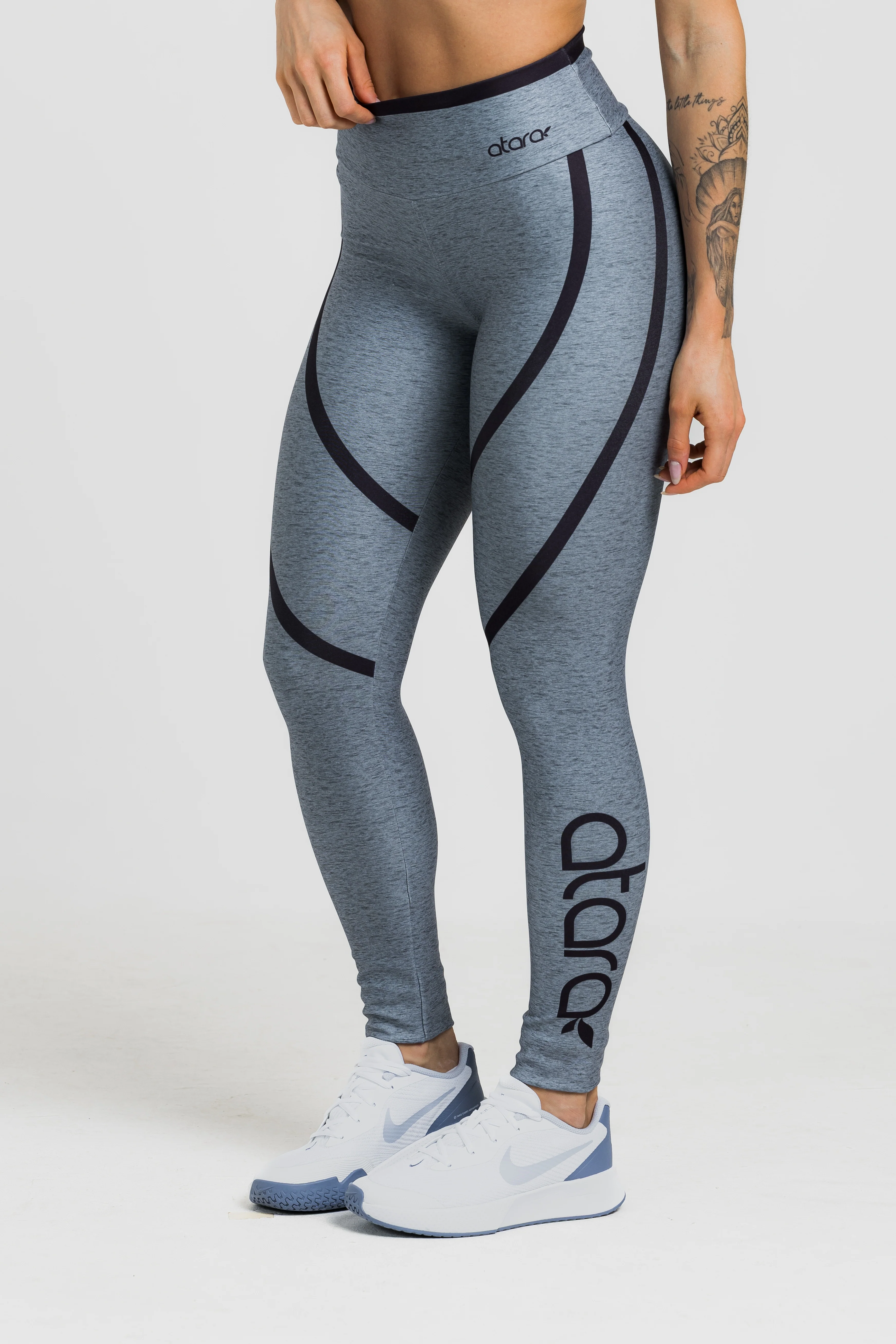 Legging Melange Black