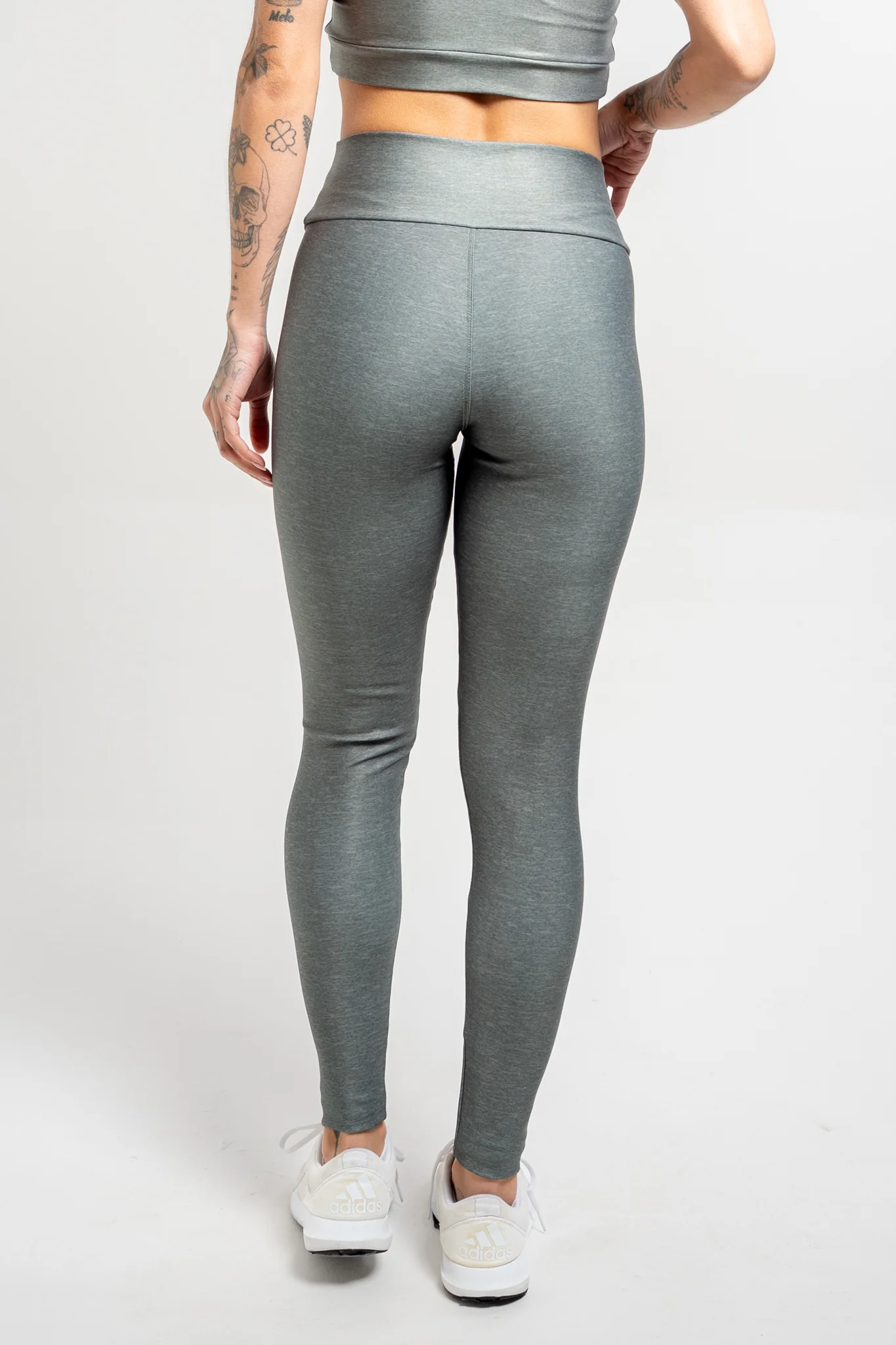 Legging Mescla Verde Escuro - Image 2