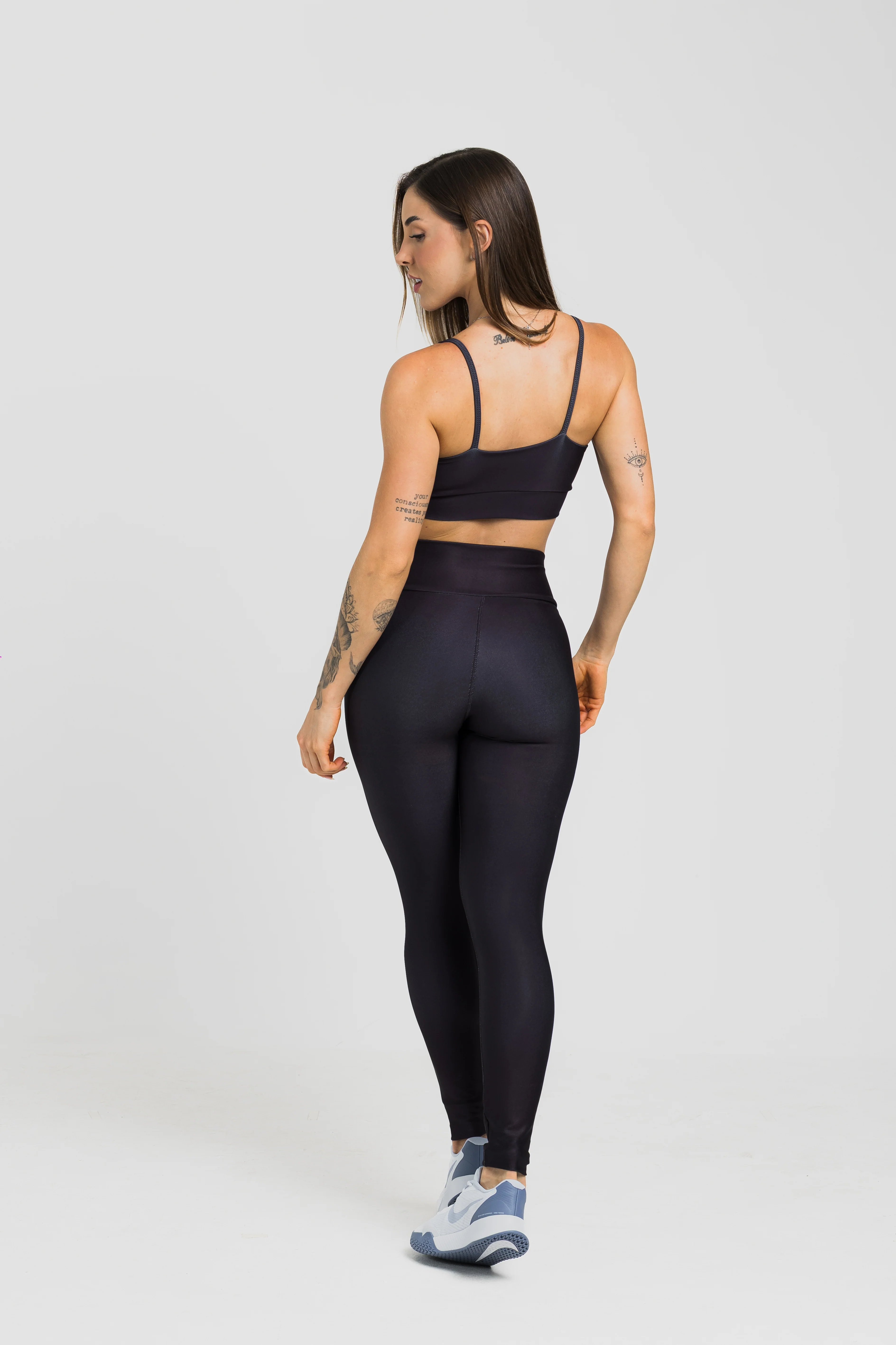 Legging Never Give Up Black - Image 4