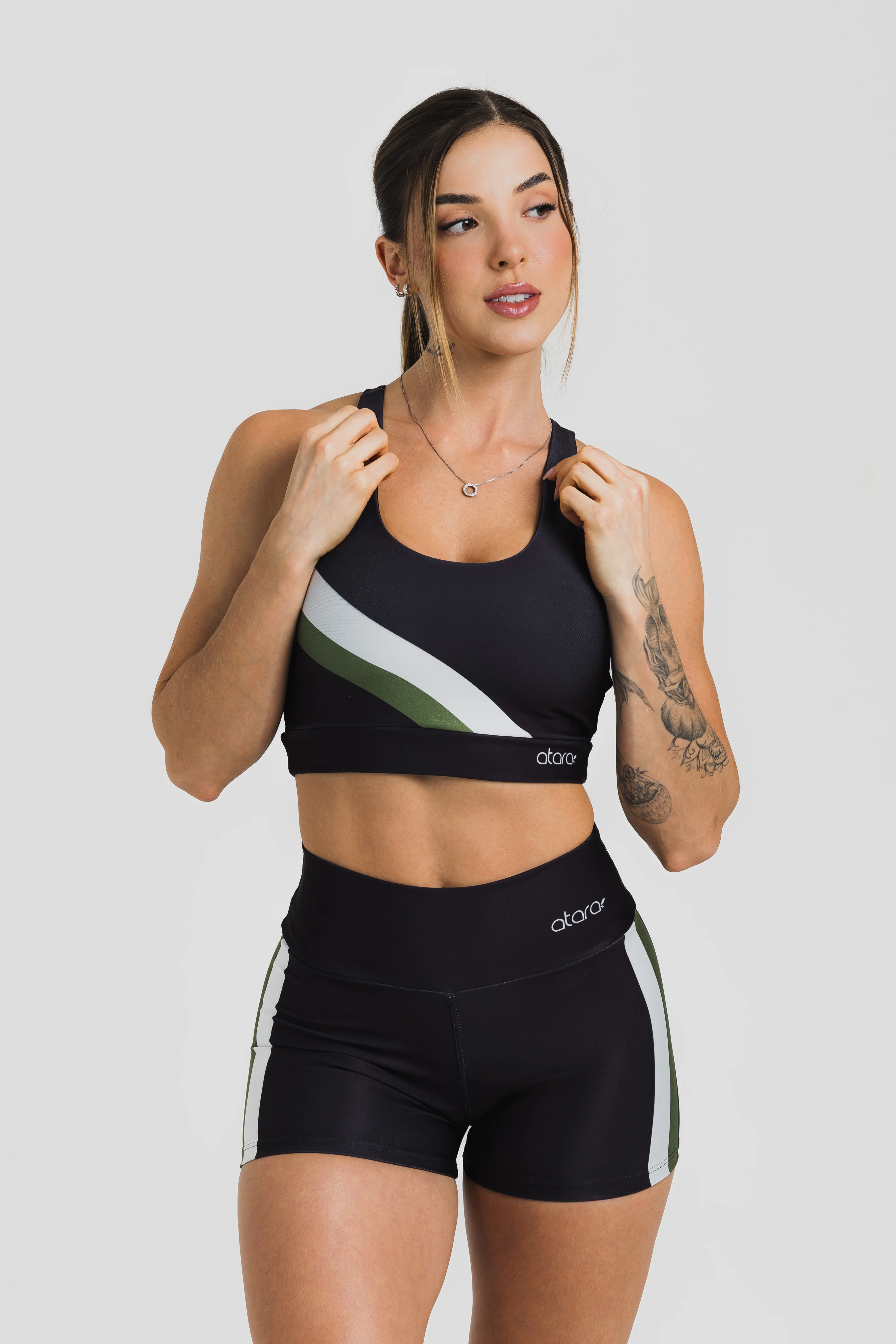 Shorts Curto Black Mixed - Image 3