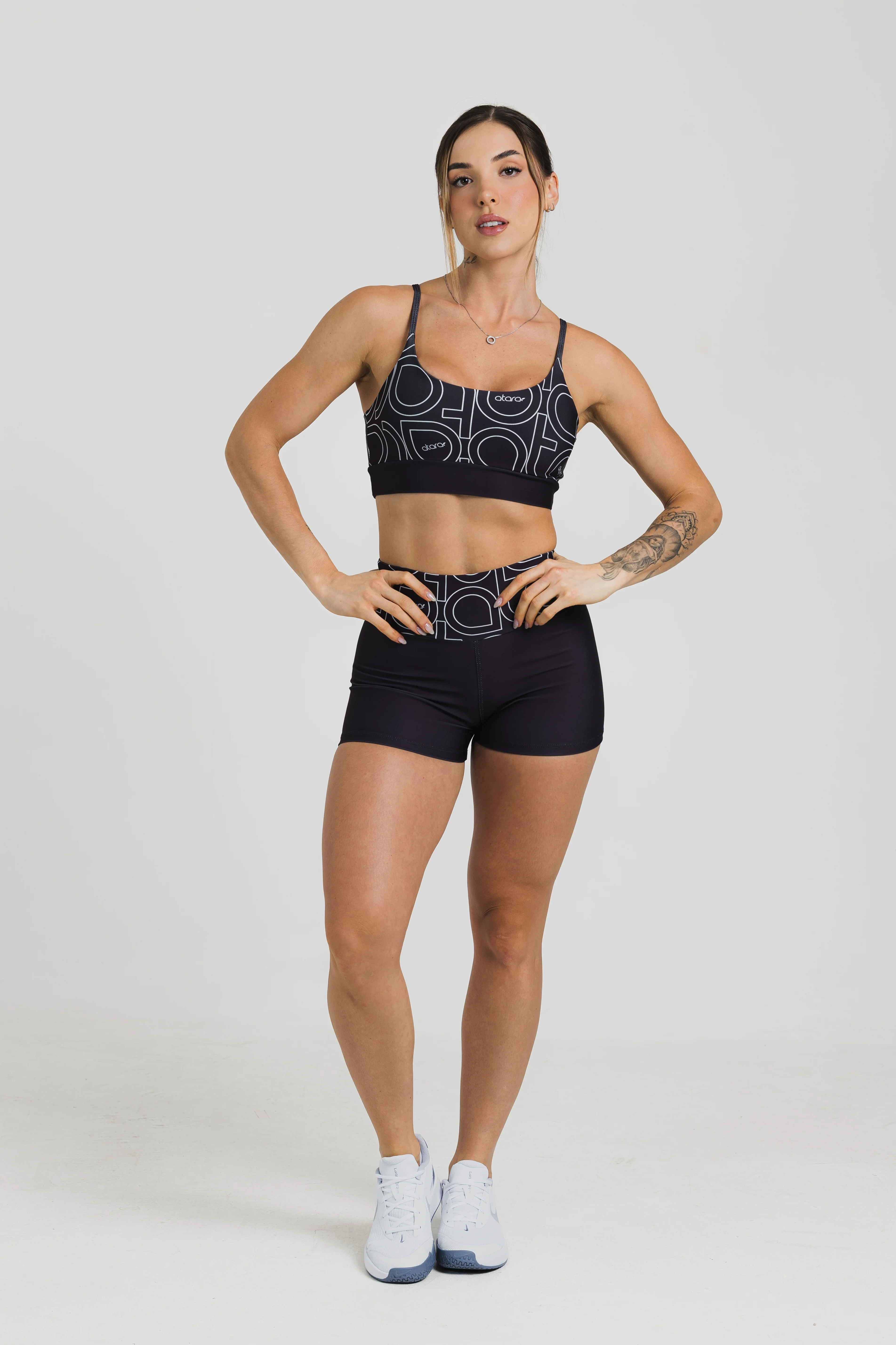 Shorts Curto Fire Black