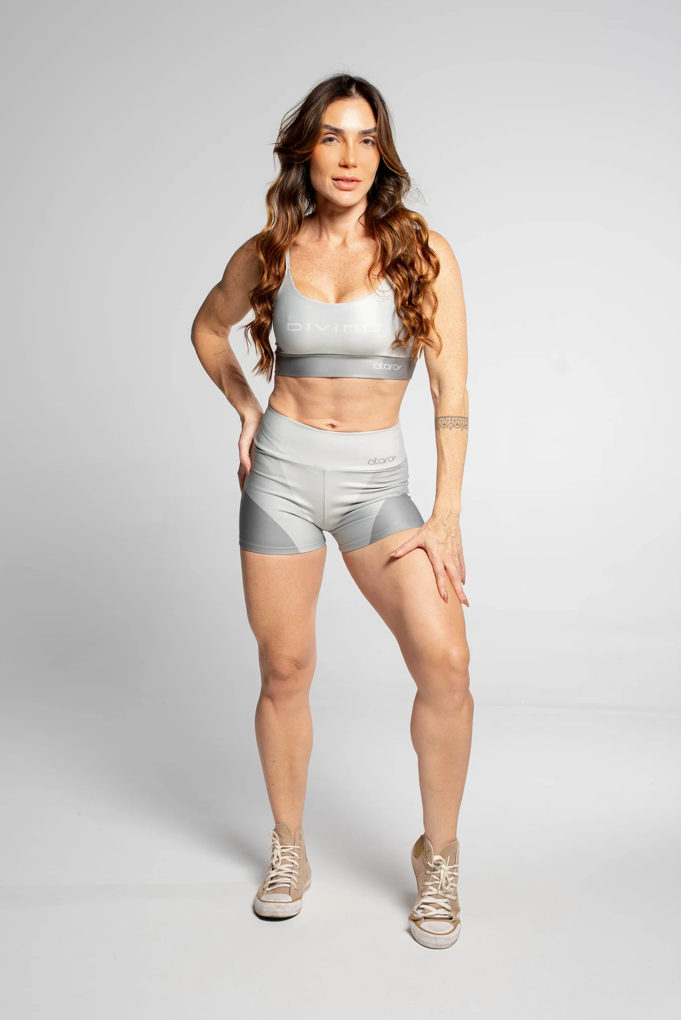Shorts Três Cores Chumbo - Image 3