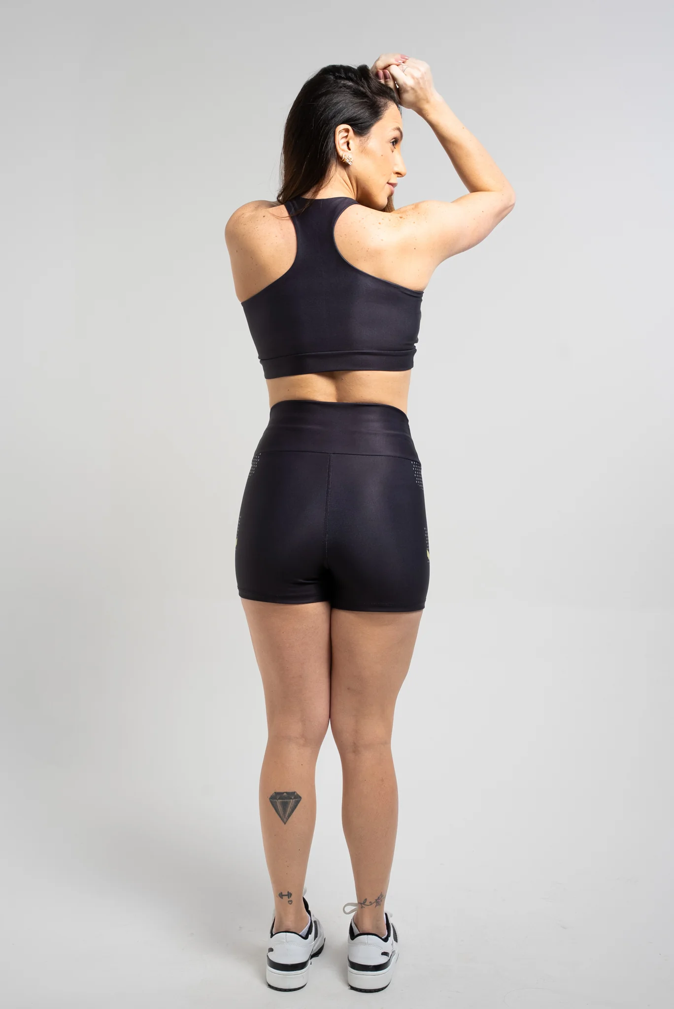 Shorts Faixa Mesh Amarela - Image 4