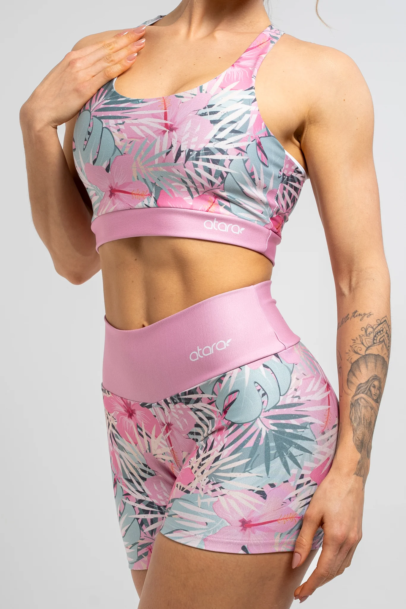 Shorts Pink Print - Image 3