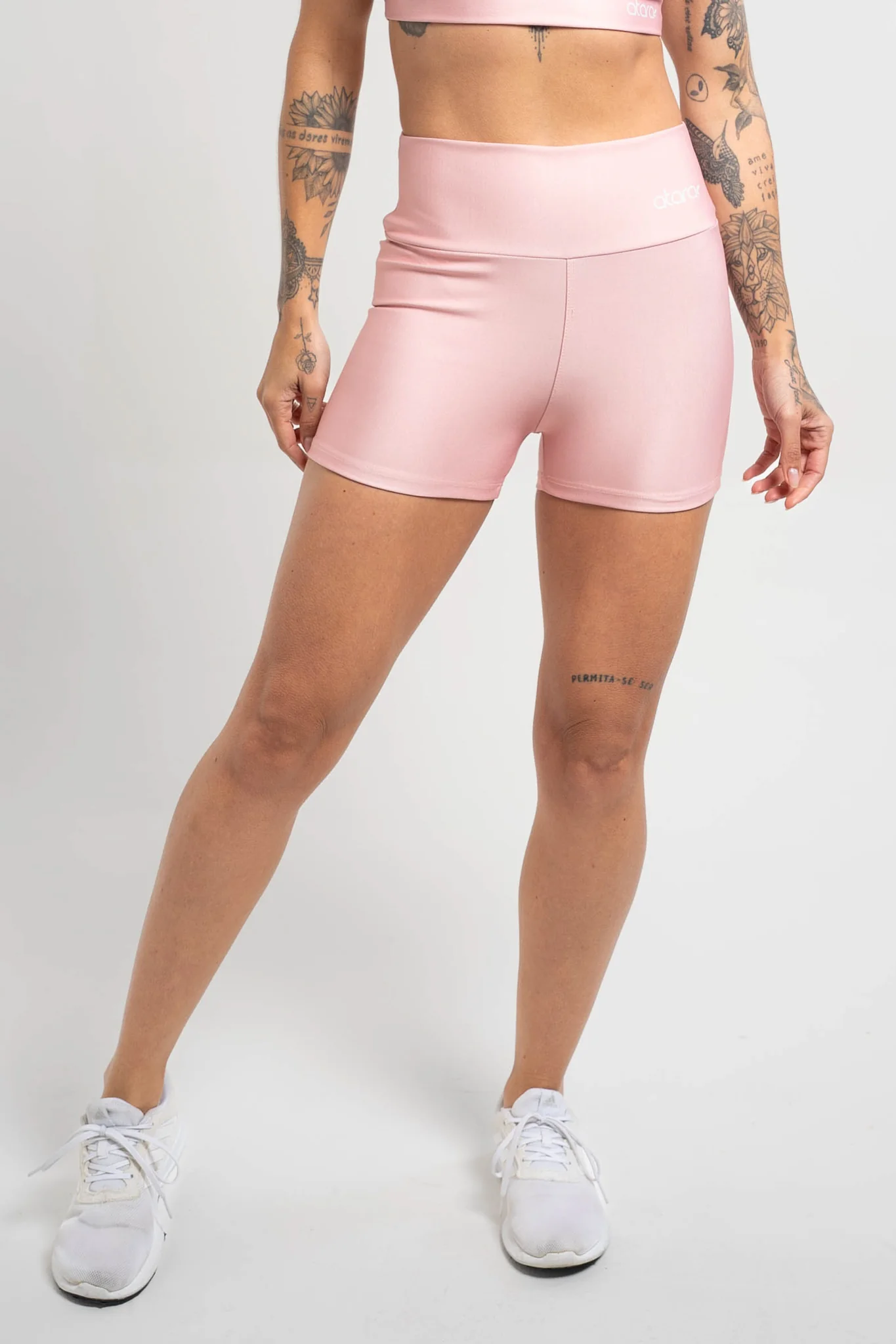 Shorts Liso Salmão