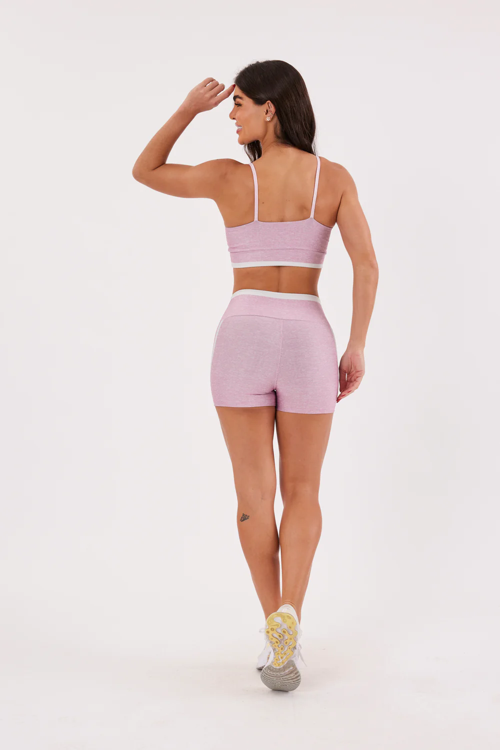 Shorts Melange Rosê - Image 5
