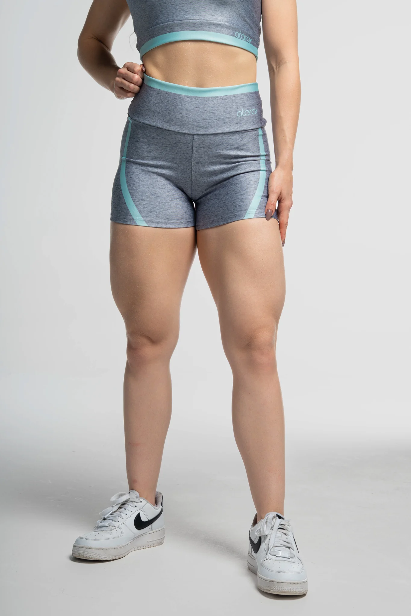 Shorts Melange Green