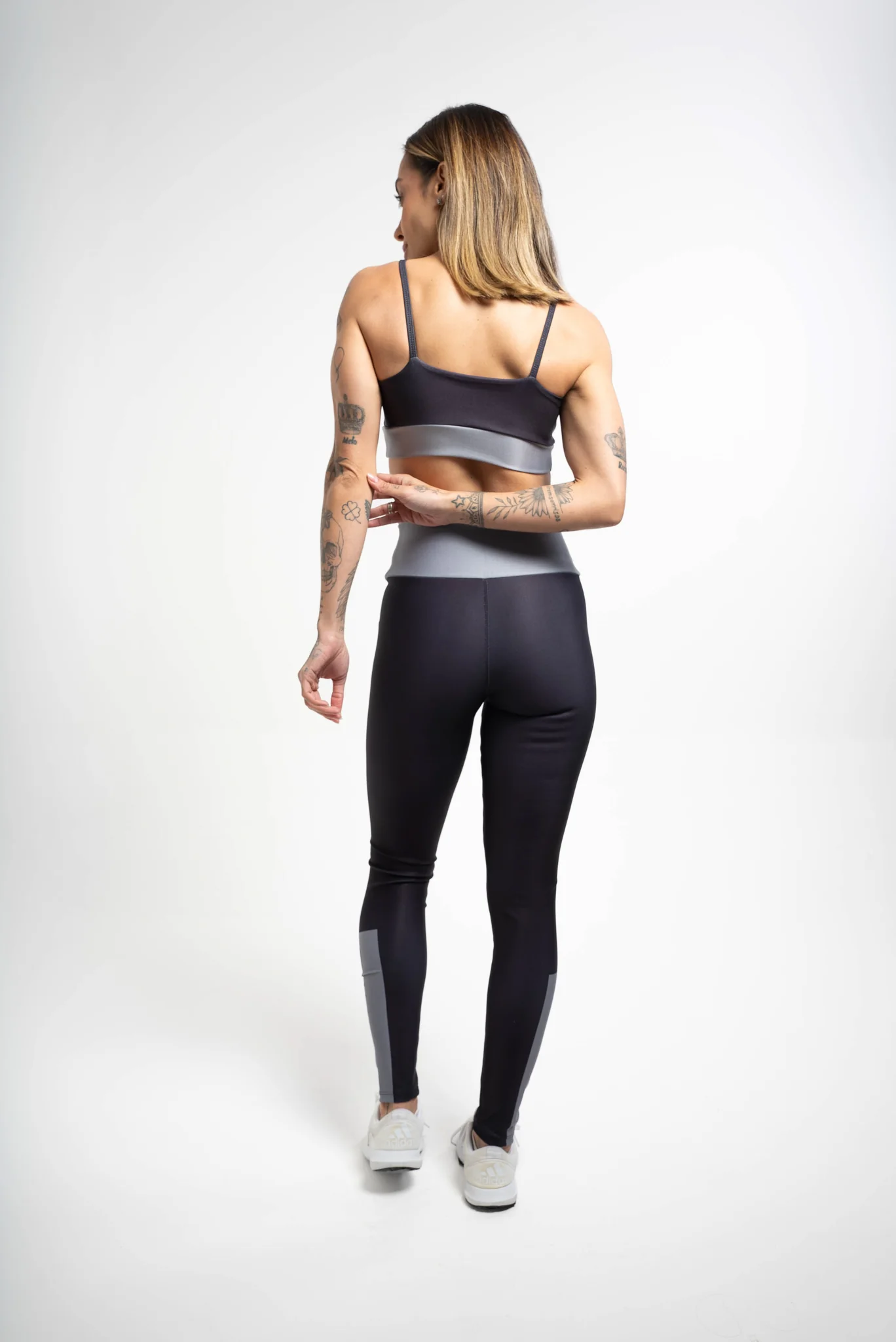 Top Alcinha Color Block Gray - Image 5