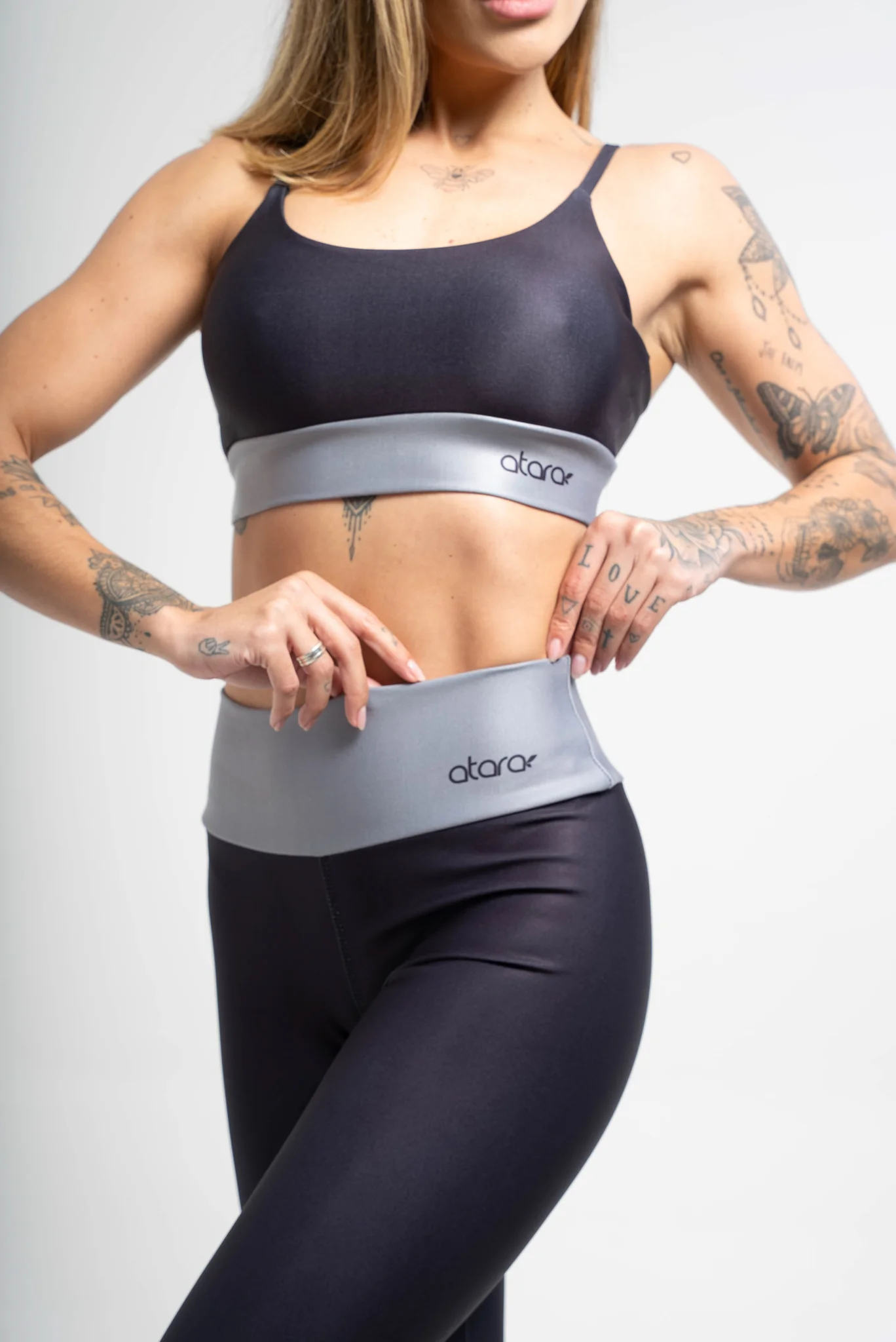 Top Alcinha Color Block Gray - Image 6