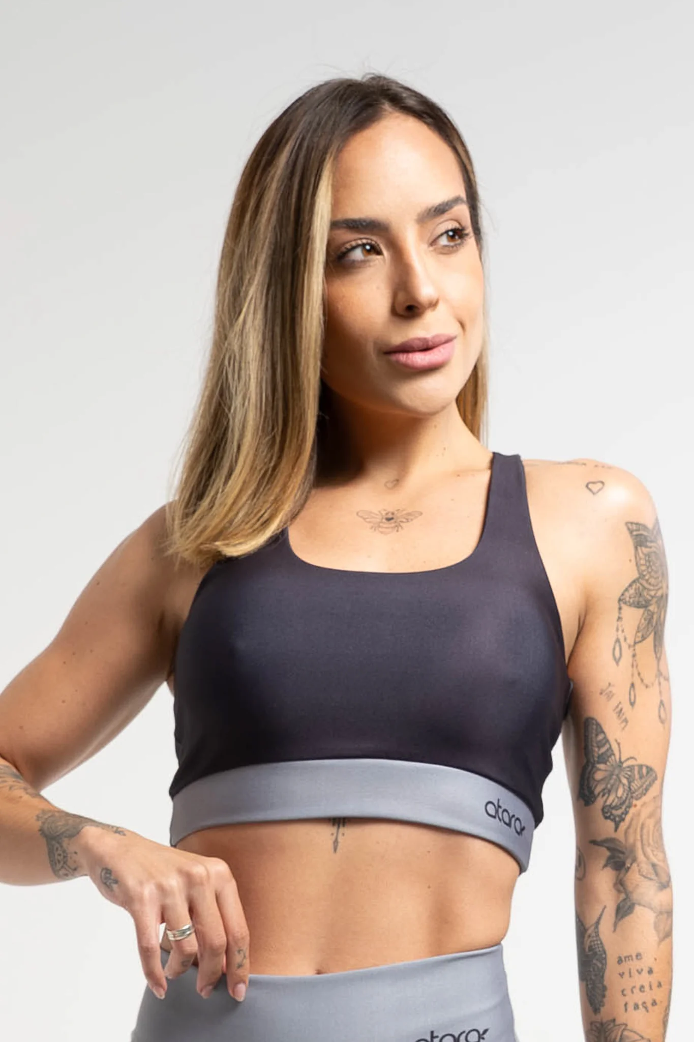 Top Nadador Color Block Gray - Image 7