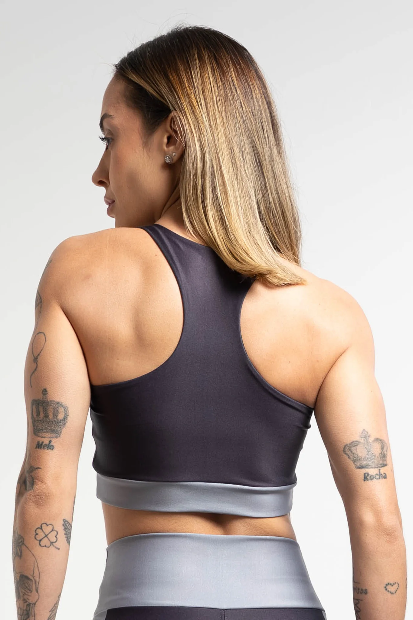 Top Nadador Color Block Gray - Image 9