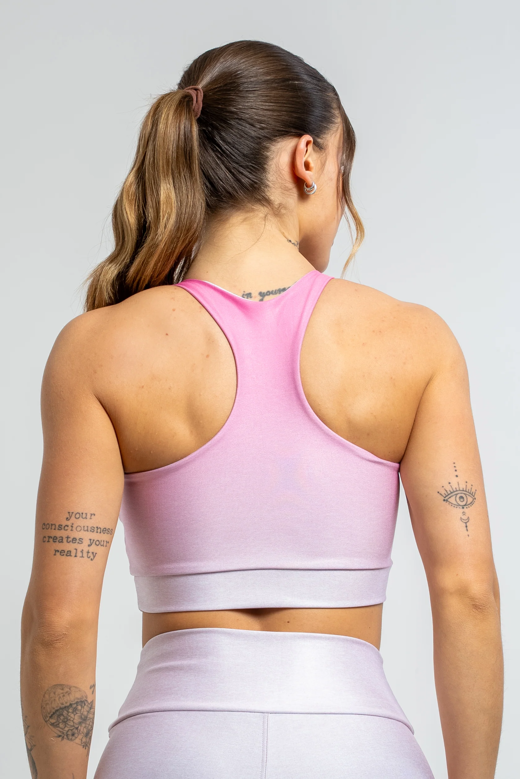 Top Nadador Estampa Infinity Pink - Image 2