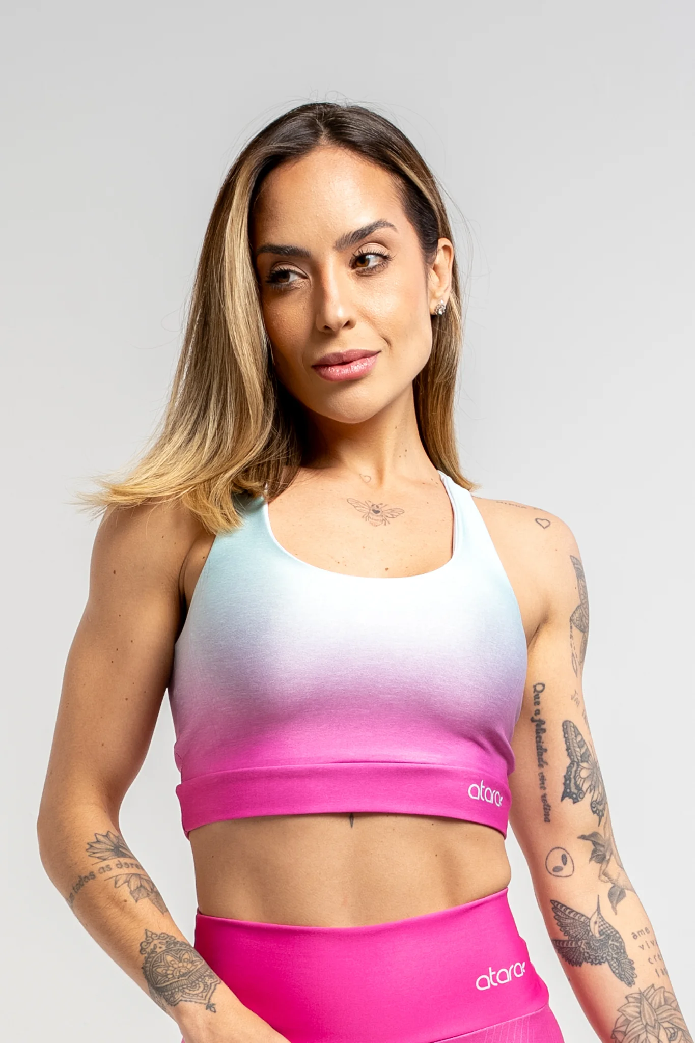 Top Nadador Estampa Immersion Colors