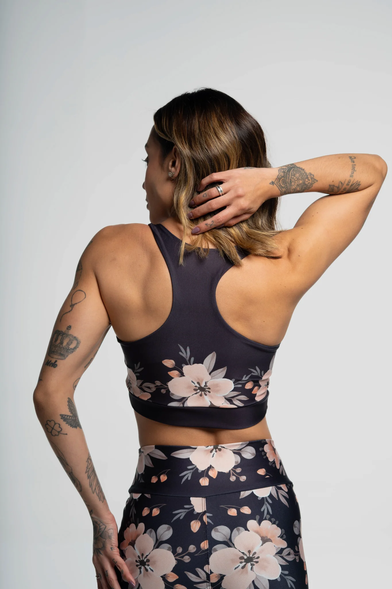 Top Nadador Flower Black - Image 4