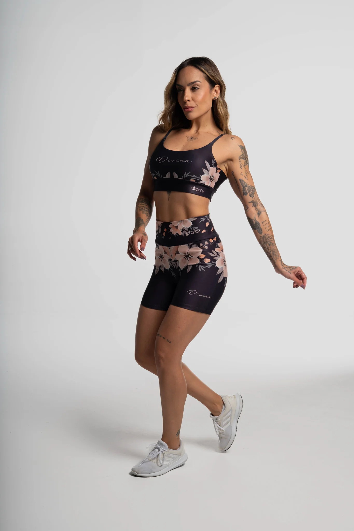 Top Alcinha Flower Black - Image 4